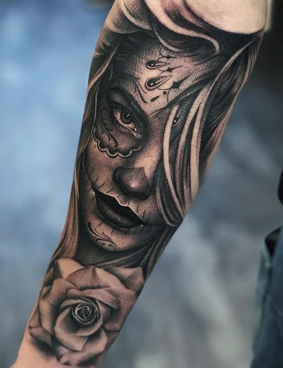 tatuagem-catrina08 tatuagem catrina08