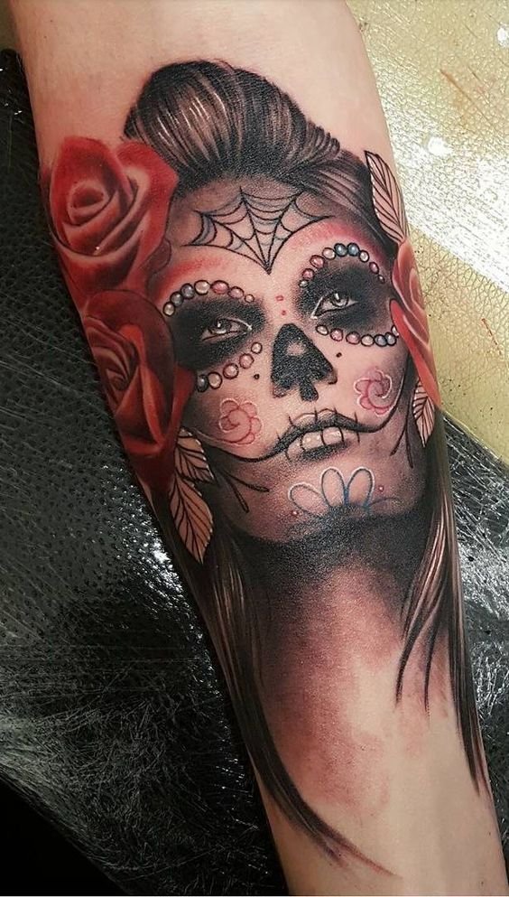 tatuagem-catrina16 tatuagem catrina16