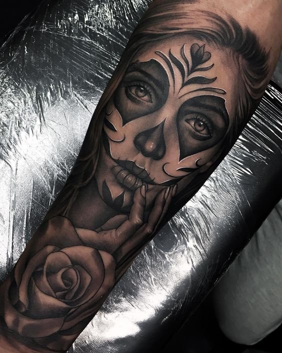 tatuagem-catrina20 tatuagem catrina20