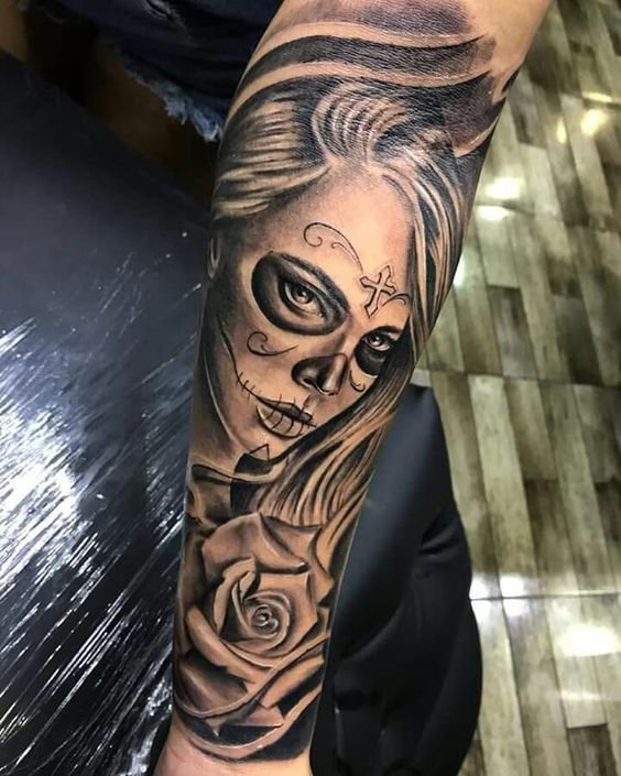 tatuagem-catrina22 tatuagem catrina22
