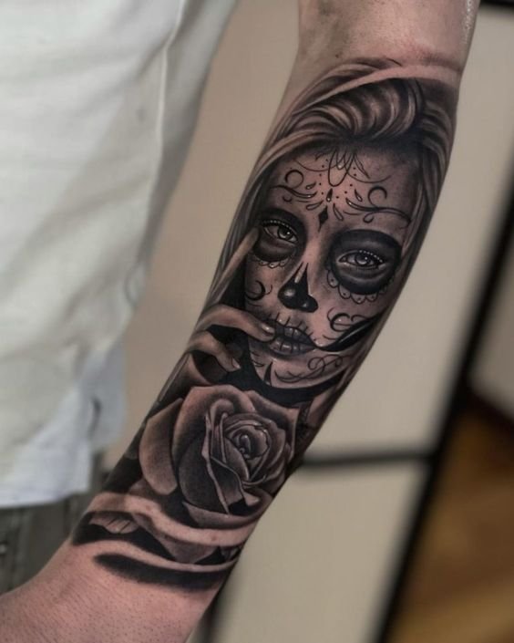 tatuagem-catrina25 tatuagem catrina25