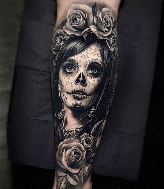 tatuagem-catrina27 tatuagem catrina27