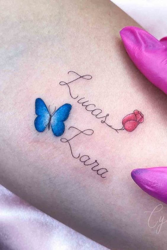 tatuagem com nome de filho12