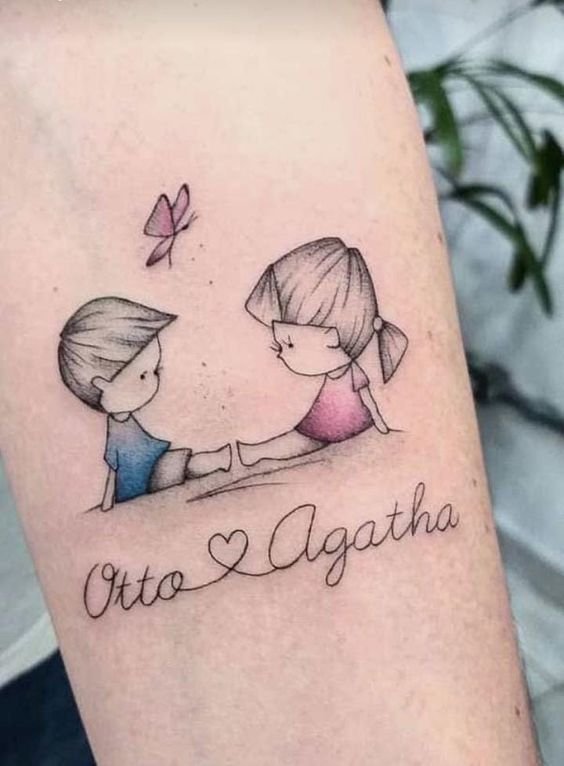 tatuagem com nome de filho13