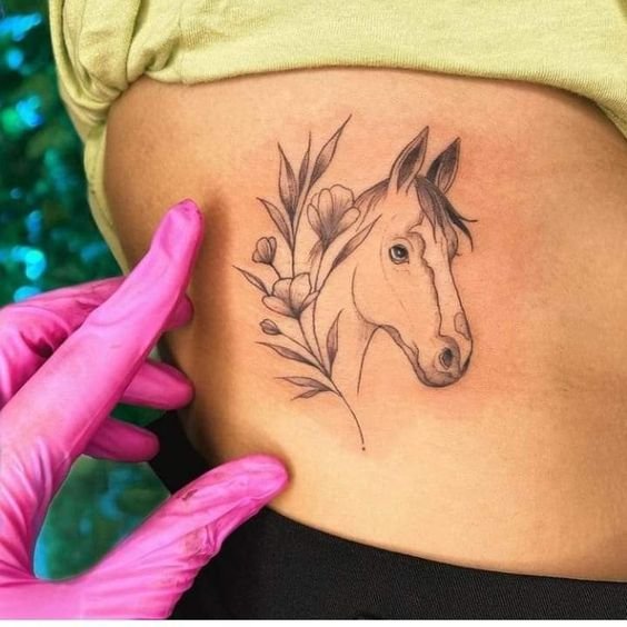 tatuagem-de-cavalo14 tatuagem de cavalo14