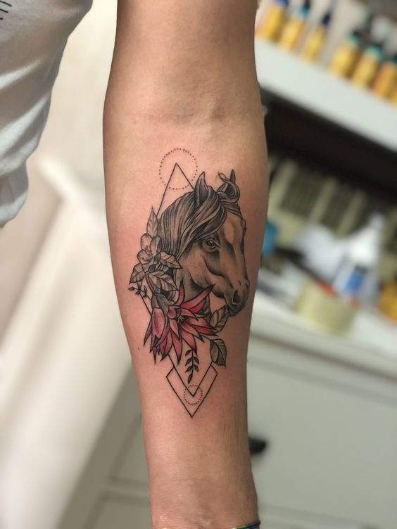 tatuagem-de-cavalo19 tatuagem de cavalo19