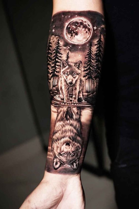 tatuagem-de-lobo17 tatuagem de lobo17