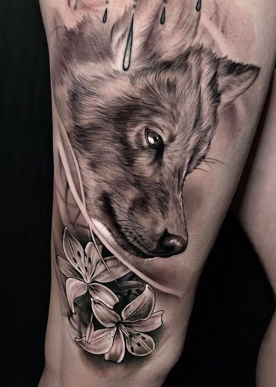 tatuagem-de-lobo20 tatuagem de lobo20