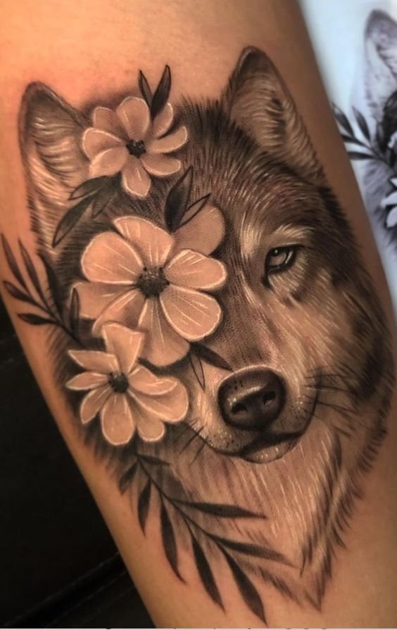 tatuagem-de-lobo23 tatuagem de lobo23