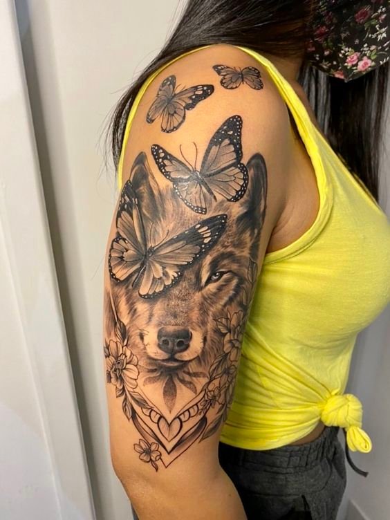 tatuagem-de-lobo24 tatuagem de lobo24