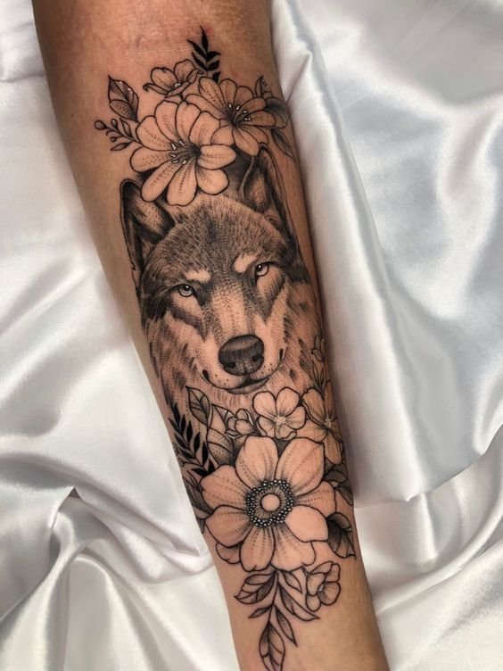 tatuagem-de-lobo29 tatuagem de lobo29