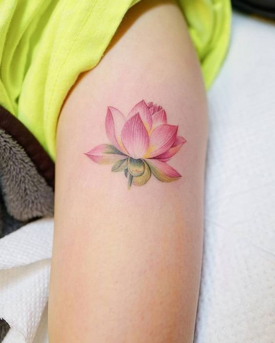 tatuagem flor de lotus23