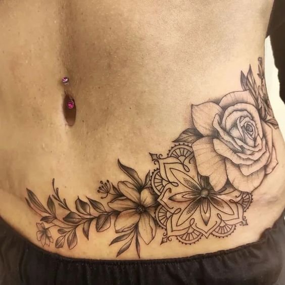 tatuagem na barriga36