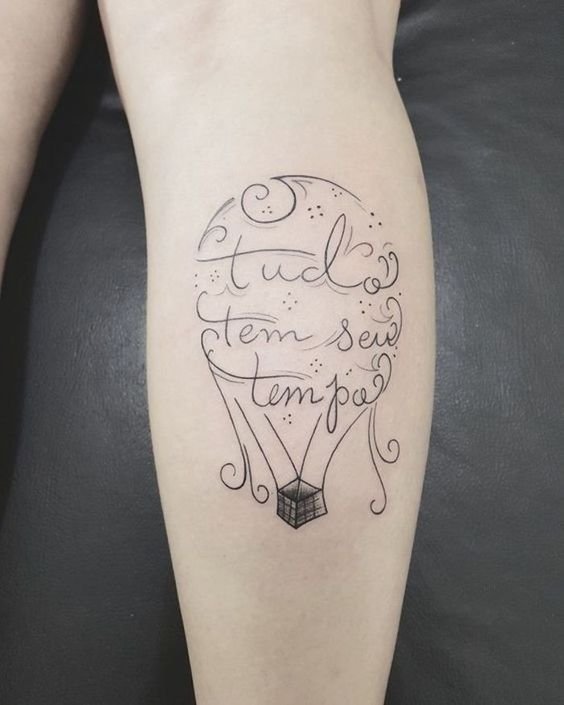 tatuagem na panturrilha feminina21