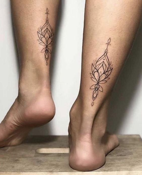 tatuagem na panturrilha feminina27