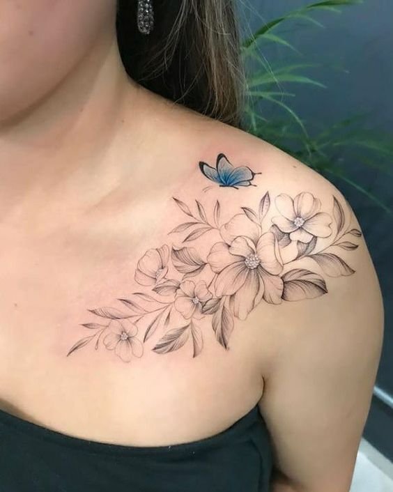 tatuagens no ombro feminina30