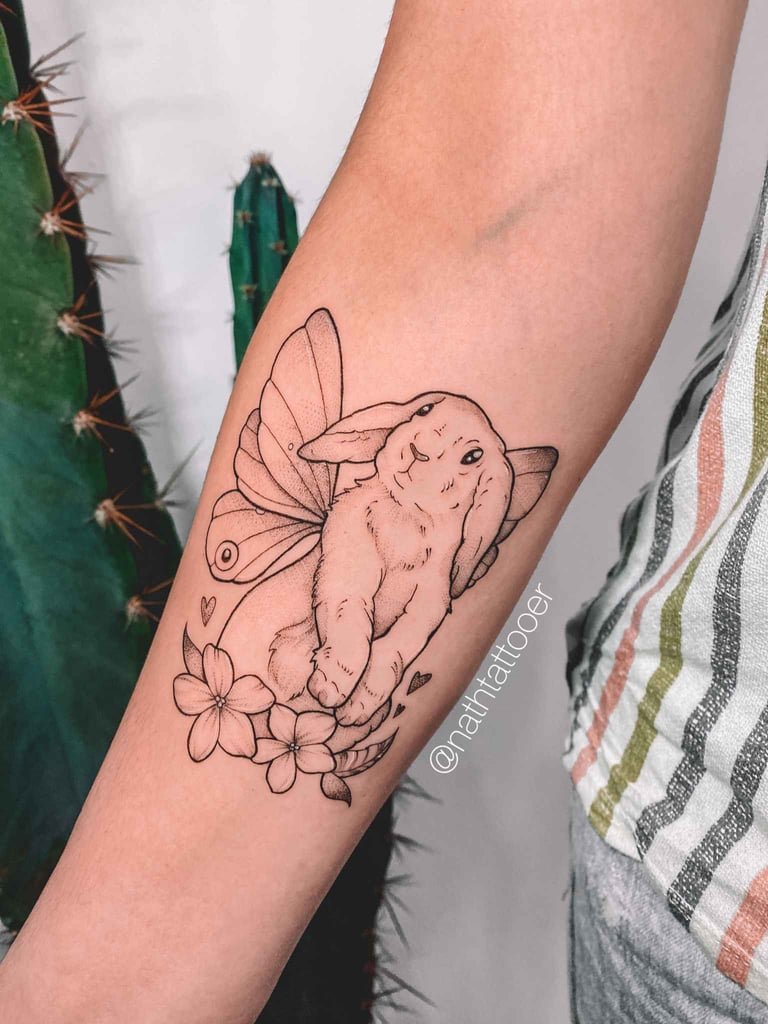 Foto de tatuagem feita por Nath Longobardi (@nathtattooer)