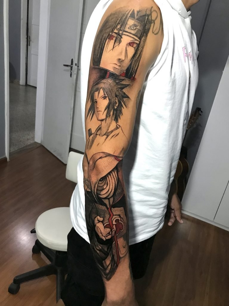 Foto de tatuagem feita por Rogério Marciano