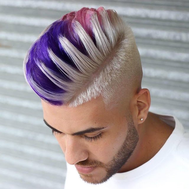 cabelo colorido masculino carnaval252812529