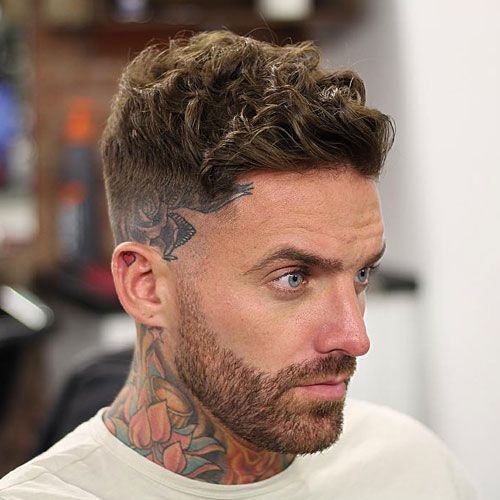 corte de cabelo masculino 2018 degrad25c325aa ondulado cacheado252832529