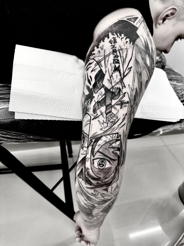 Foto de tatuagem feita por Caio Cesar