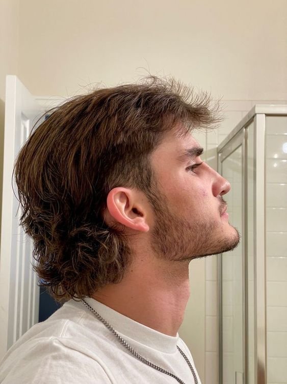 mullets moderno cortes masculinos 2025202