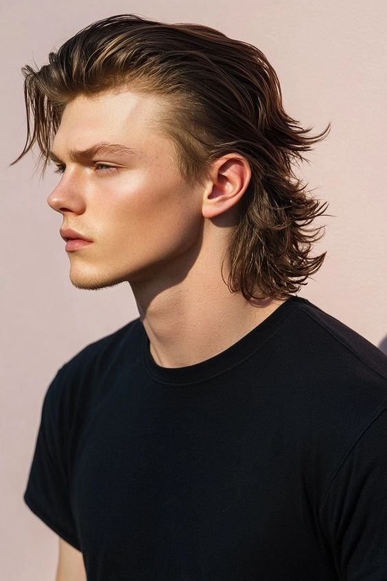 mullets moderno cortes masculinos 2025209