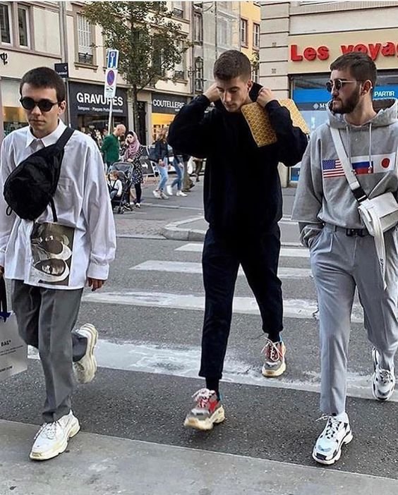 tenis diferenciado balenciaga