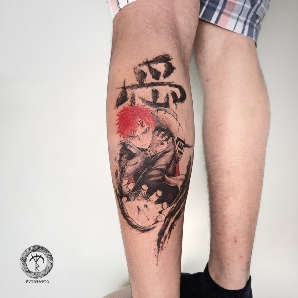 Foto de tatuagem feita por Vitor Dornelas (@vtrtatto)