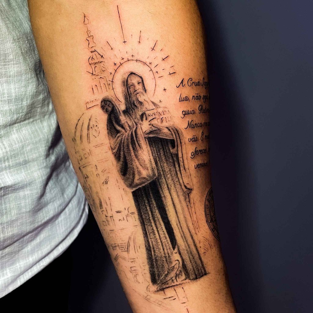 Foto de tatuagem feita por Apollo (@ink.apollo)