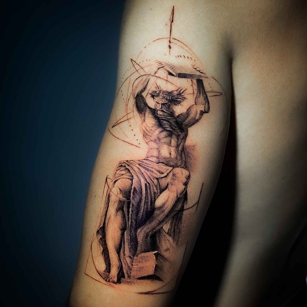 Foto de tatuagem feita por Apollo (@ink.apollo)