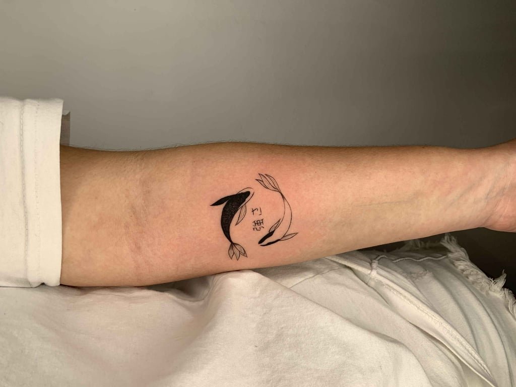 Foto de tatuagem feita por Luíza Samico (@samico.ttt)