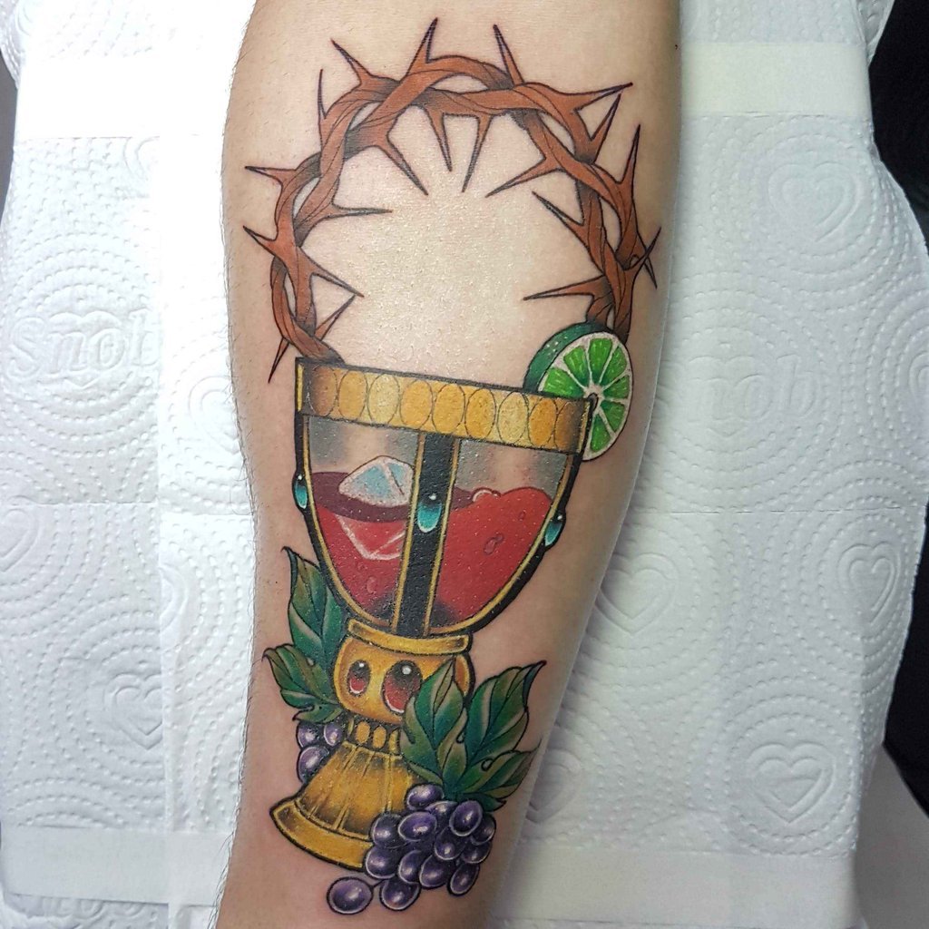 Foto de tatuagem feita por Hugo Heineck (@heinecktattoo)