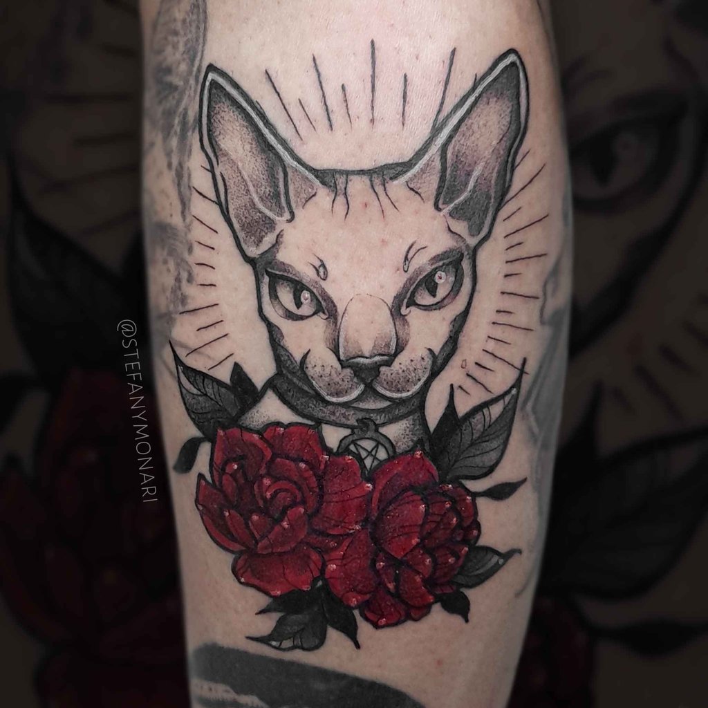 Foto de tatuagem feita por Stefany Monari (@stefanymonari)