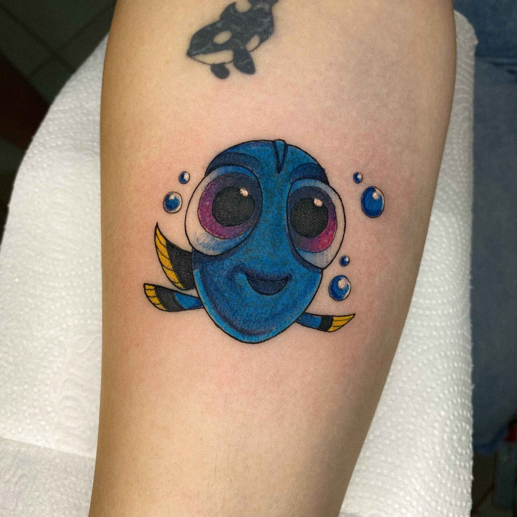 Imagem de tatuagem criada por Julia Ferreira (@juliaferreiratattoo)