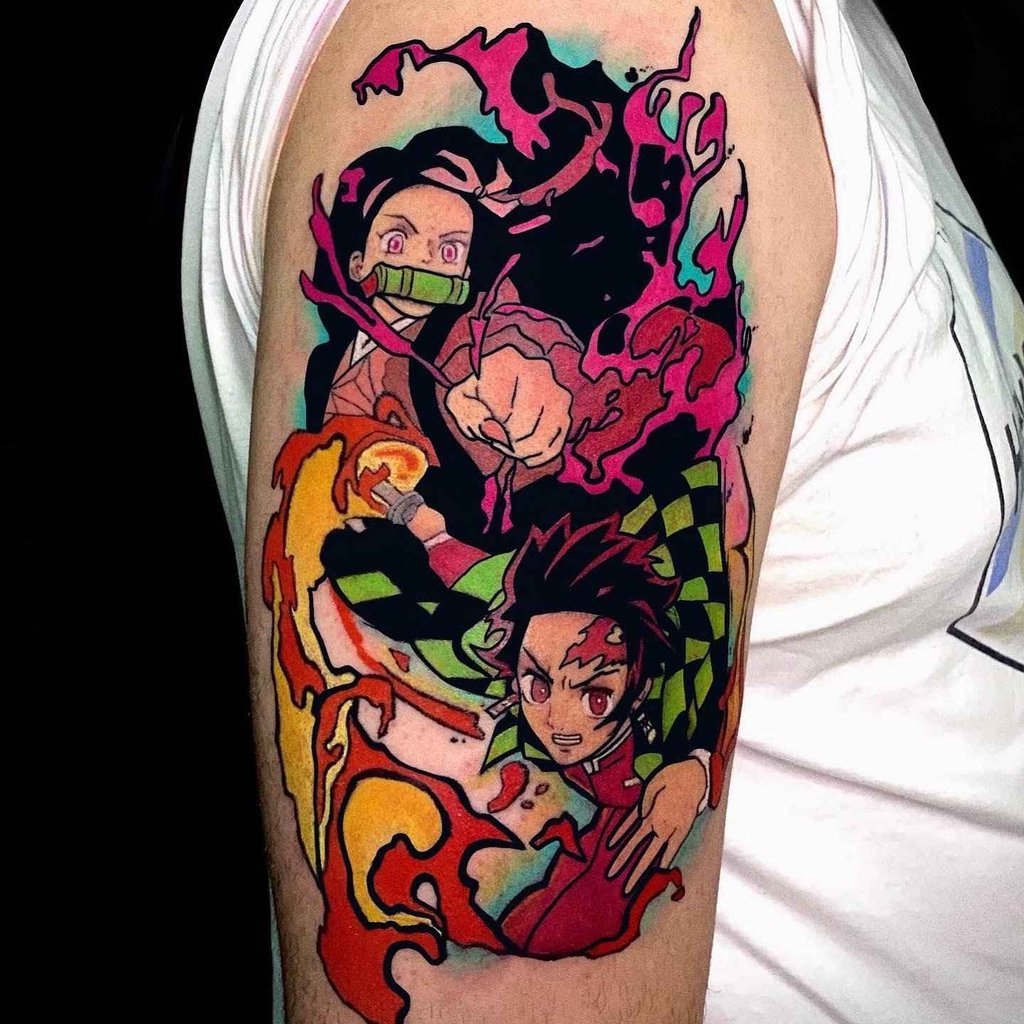 Foto de tatuagem feita por Paula Yang (@paulayaang)