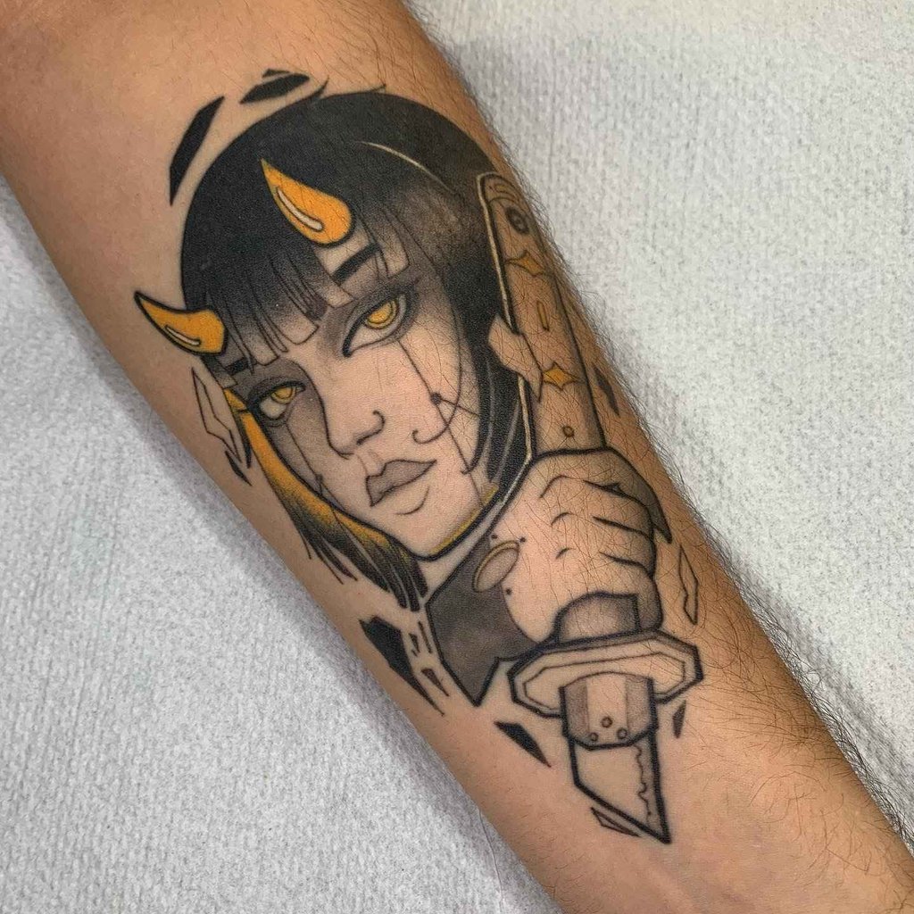 Foto de tatuagem feita por Rodrigo Araújo e Silva (@roduri.tattoo)