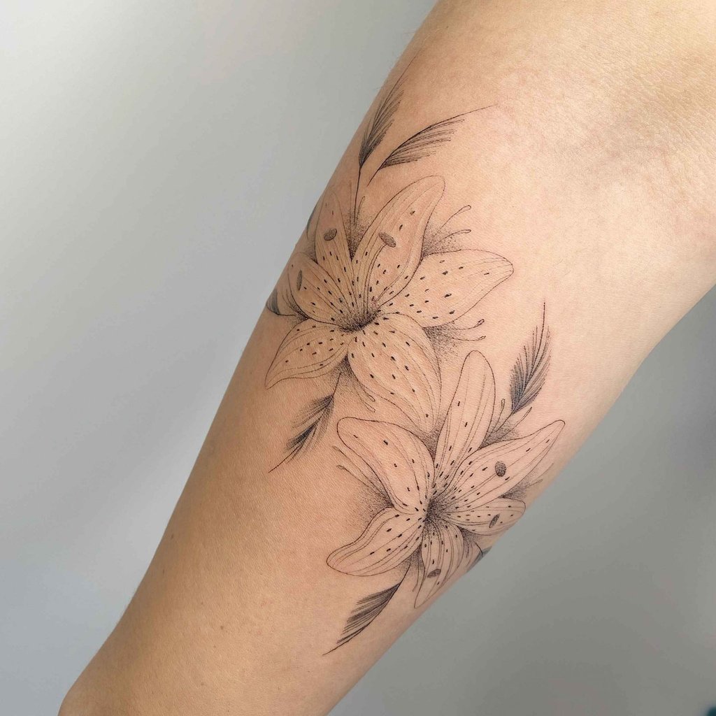 Foto de tatuagem feita por Andressa Pinheiro (@andressanyo)