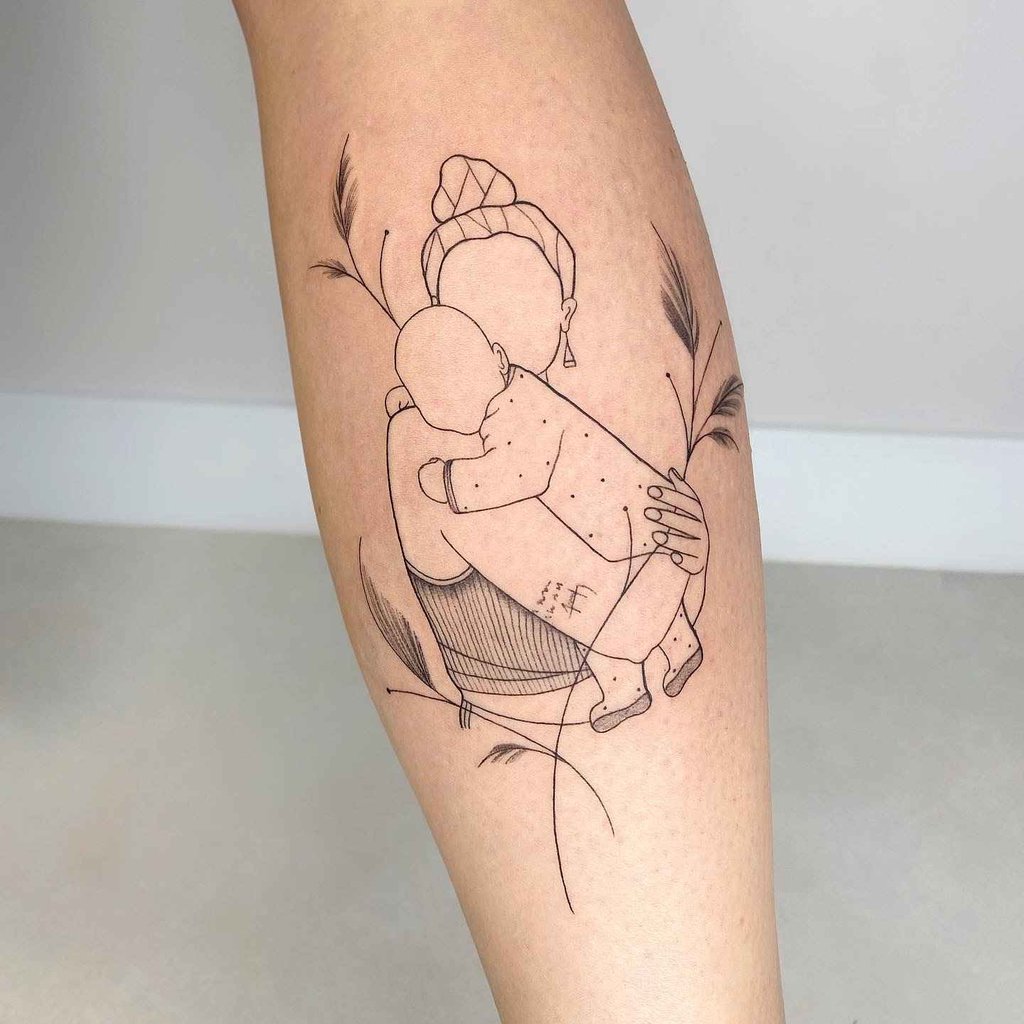 Foto de tatuagem feita por Andressa Pinheiro (@andressanyo)