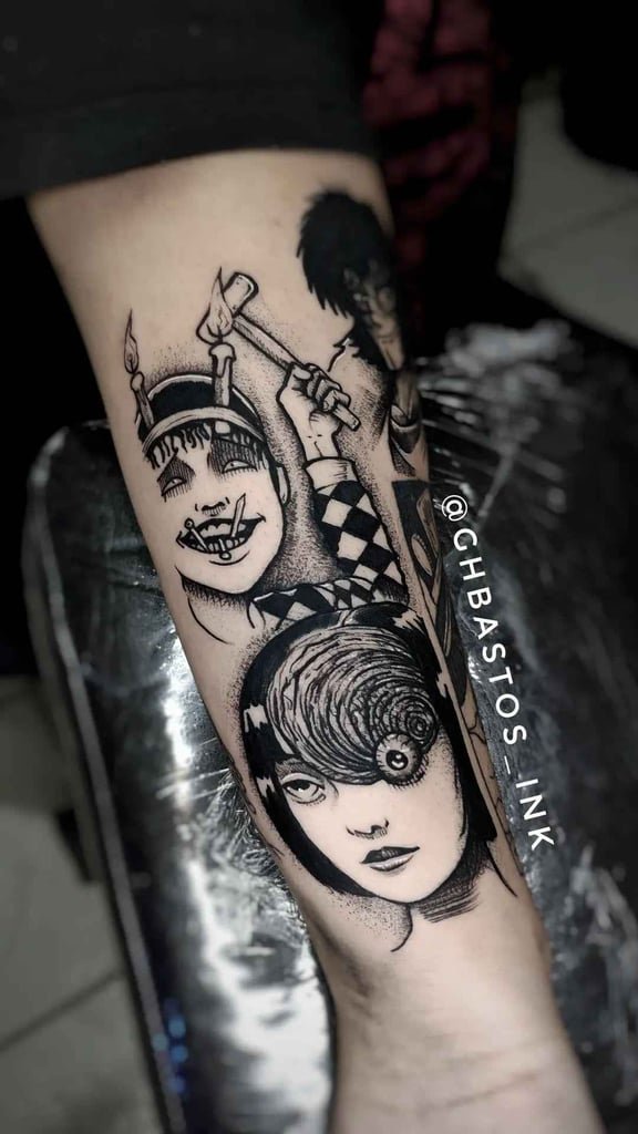 Foto de tatuagem feita por George Bastos (@ghbastos_ink)