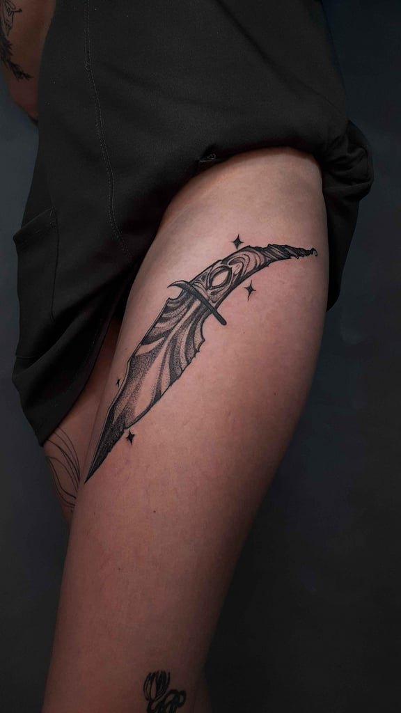 Foto de tatuagem feita por Beabilee (@beabilee)