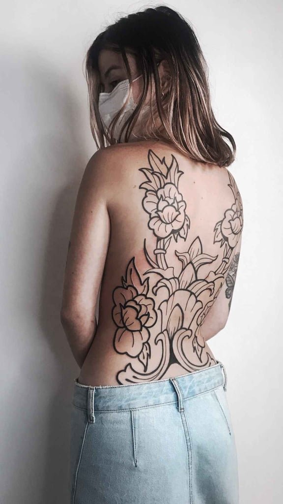 Foto de tatuagem feita por Débora (@atatuira)