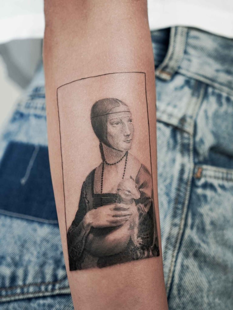 Foto de tatuagem feita por Rafa Blackbird (@rafa.blackbird)