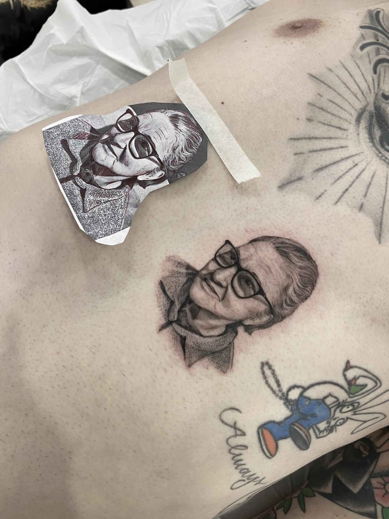 Foto de tatuagem feita por Darigo Bonatto (@darigobonatto)
