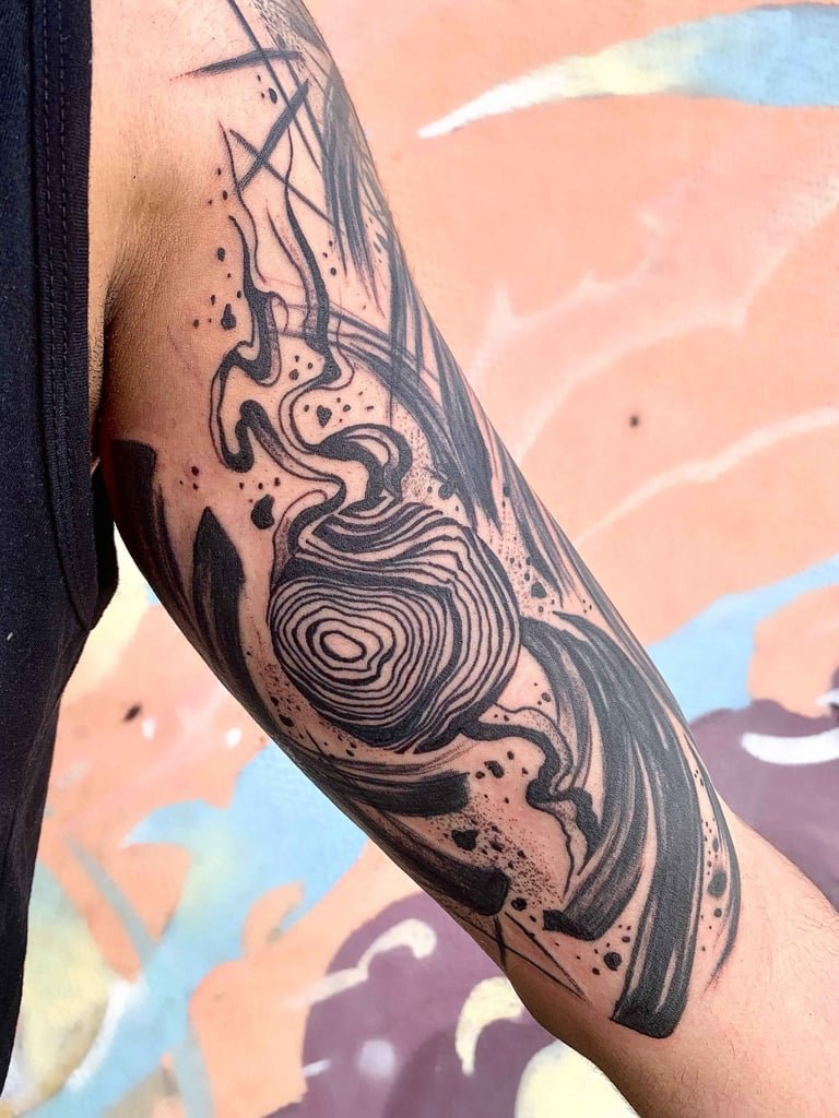 Foto de tatuagem feita por Analu Rocha (@analu.tattoo)