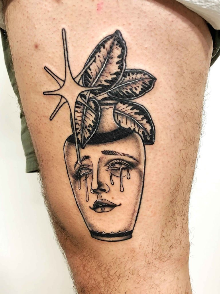 Foto de tatuagem feita por Dany Cintra (@dnycintra)