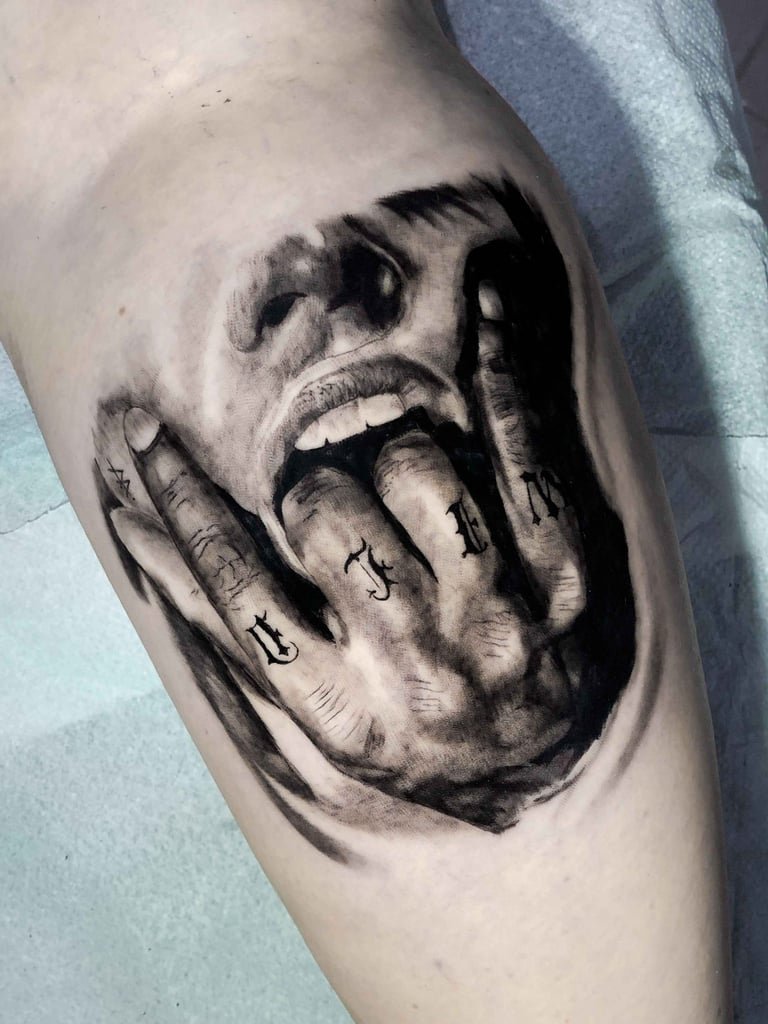 Foto de tatuagem feita por Bruno Beltrami (@beltramitattoo)