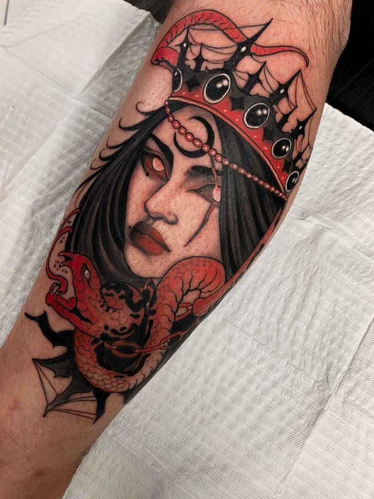 w768-399 Foto de tatuagem feita por Gustavo Elias (@gambirazink)