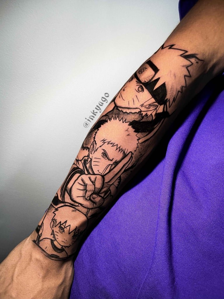 Foto de tatuagem feita por Inkyago (@inkyago)