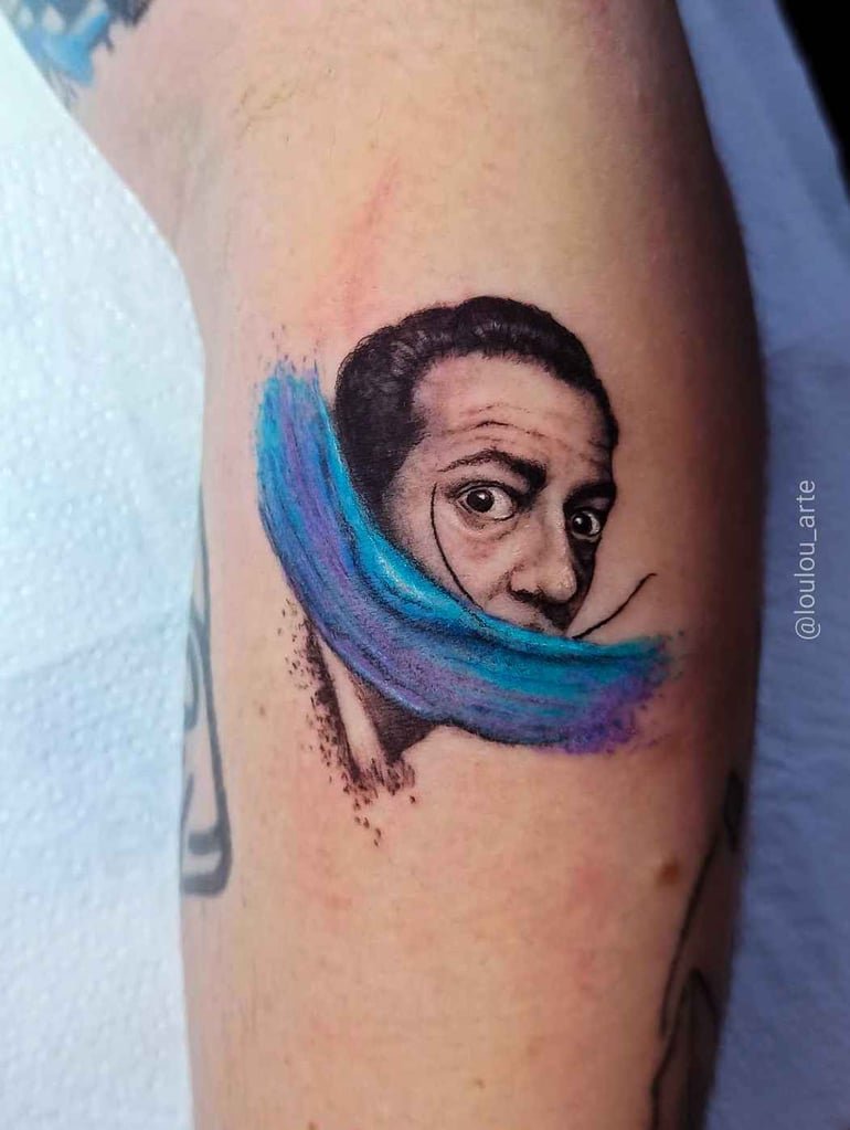 Foto de tatuagem feita por Loulou (@loulou_arte)